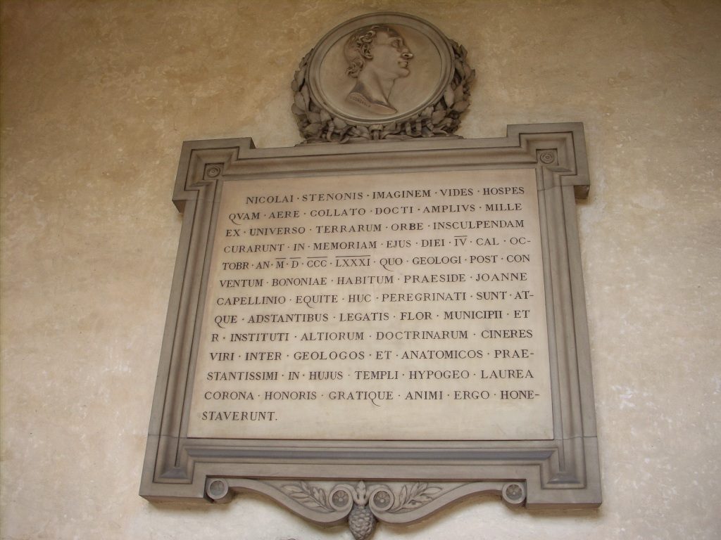 Niels Stensen Memorial Tablet